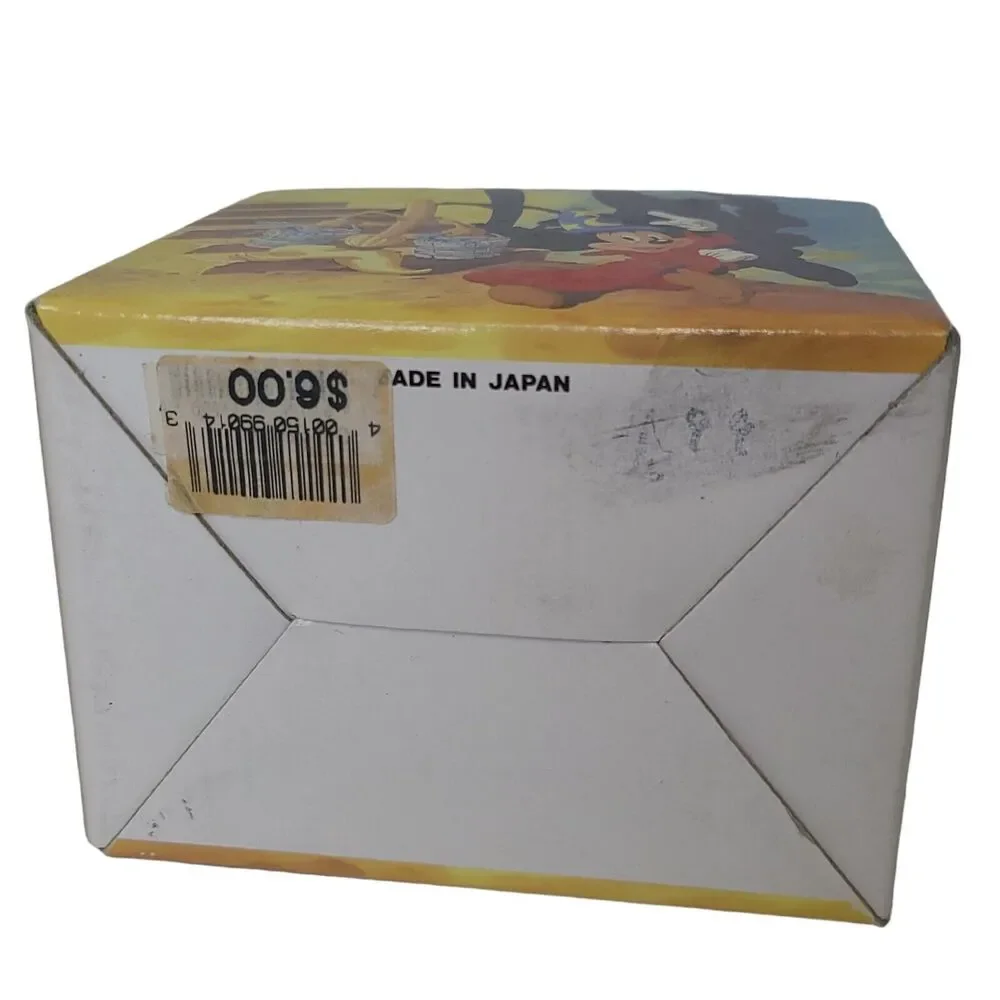 Vintage Disney Fantasia 50th Anniversary 1940-1990 Coffee Mug Original Box Japan
